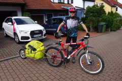 Start in Oberasbach (8. August 2019)