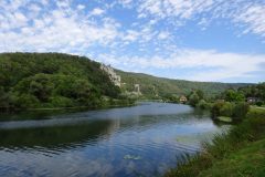 Entlang der Doubs auf der 9. Etappe nach Besancon